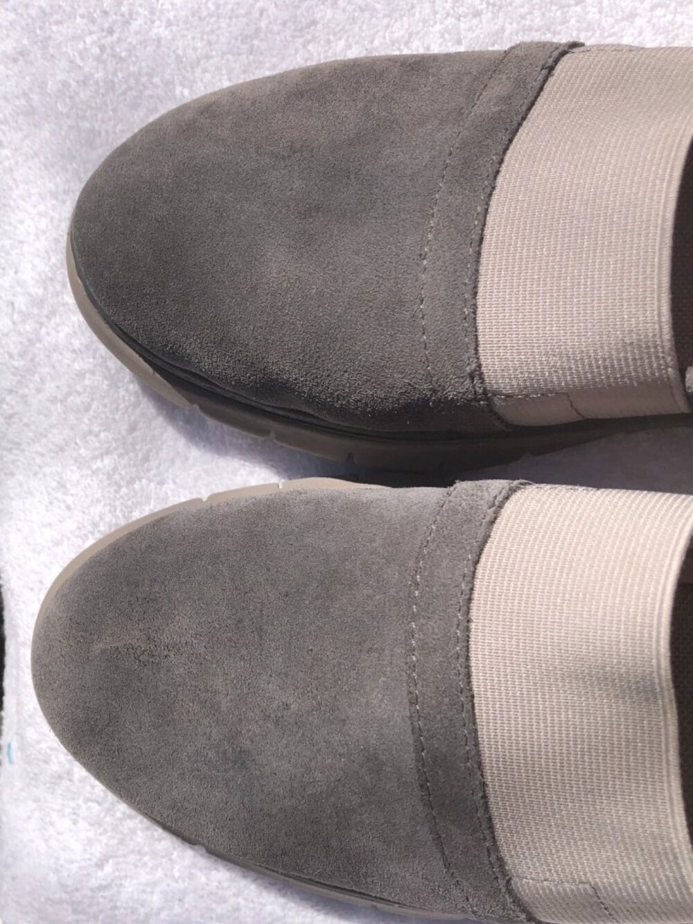 Vionic Kristi Women’s Comfort Slip On Shoes Size 8.5 Gray Suede - runs large - Picture 9 of 16